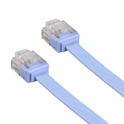 কম্পিউটারের জন্য UV প্রতিরোধী ফ্ল্যাট Cat6 ইথারনেট তারের আবহাওয়ারোধী