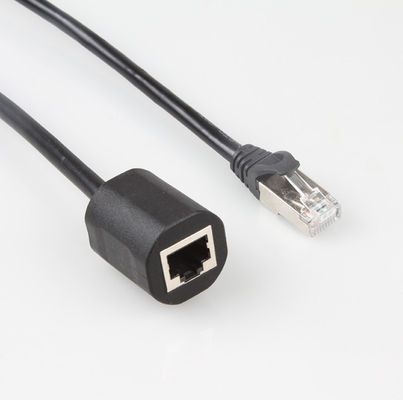 ব্যবহারিক FTP Cat6 প্যাচ কর্ড উচ্চ গতির RJ45 পুরুষ থেকে মহিলা এক্সটেনশন