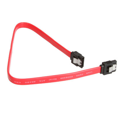 লকিং ল্যাচ সহ 18 ইঞ্চি SATA III ওয়্যার হারনেস কেবল 6Gbps