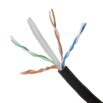 স্থিতিশীল 24AWG Cat 6 UTP প্যাচ কর্ড, RJ45 সংযোগকারী প্যাচ ক্যাট 6 কেবল