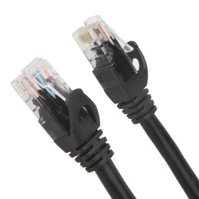 স্থিতিশীল 24AWG Cat 6 UTP প্যাচ কর্ড, RJ45 সংযোগকারী প্যাচ ক্যাট 6 কেবল
