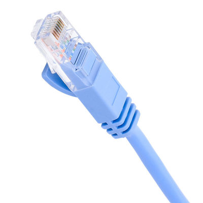 কপার 24AWG প্যাচ কর্ড ক্যাট 5e , BC7/0.2 PVC জ্যাকেট UTP Cat5e প্যাচ কেবল
