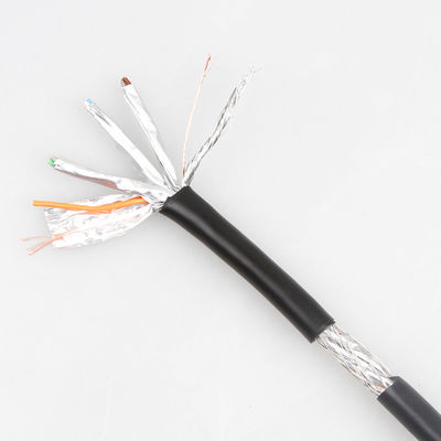 OEM গিগাবিট ইথারনেট Cat8 প্যাচ কেবল S/FTP 40Gbps 2000MHZ ব্যবহারিক