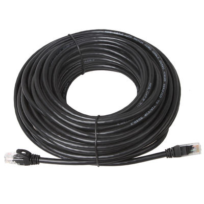 10Gps 24AWG Cat 6a UTP কেবল, BC7/0.2 PVC জ্যাকেট প্যাচ কর্ড Cat 6a Amp