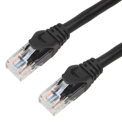 10Gps 24AWG Cat 6a UTP কেবল, BC7/0.2 PVC জ্যাকেট প্যাচ কর্ড Cat 6a Amp
