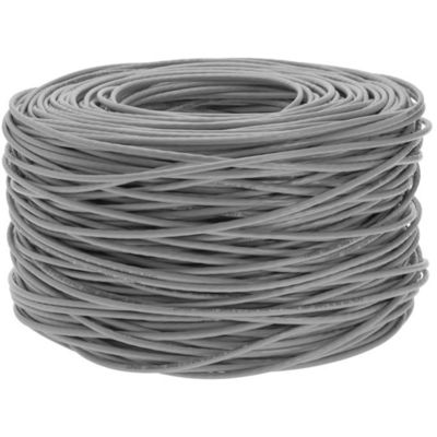 ODM Cat6a 24AWG CCA ইথারনেট কেবল, PVC জ্যাকেট 305m 1000ft 10Gbps