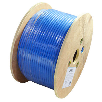 OEM নেটওয়ার্ক Cat7 ল্যান কেবল উচ্চ গতি 20Gbps 24AWG BC S/FTP PVC জ্যাকেট 4 জোড়া