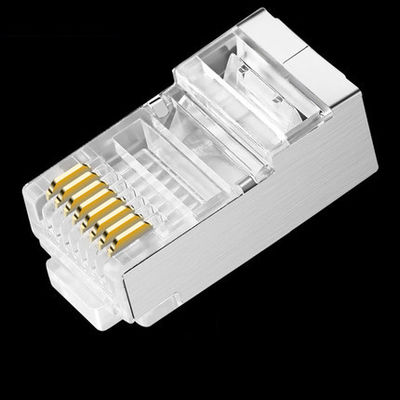 Cat5e Cat6 Cat6a এর জন্য ব্যবহারিক ইথারনেট UTP কেবল RJ45 সংযোগকারী