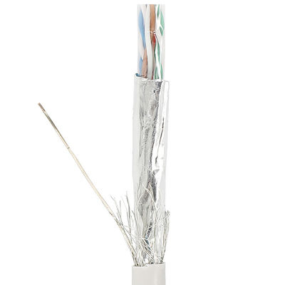ডবল শিল্ডেড Cat5e ল্যান ক্যাবল UTP SFTP 24AWG আটকে থাকা তারের সাথে