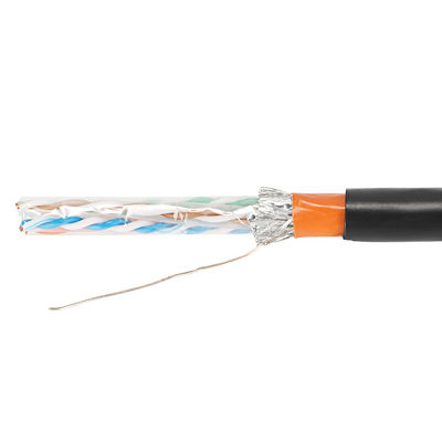 পিভিসি জ্যাকেট সহ আউটডোর 23AWG Cat5e Lan কেবল Cat6 Cat6A Cat7 Cat7A
