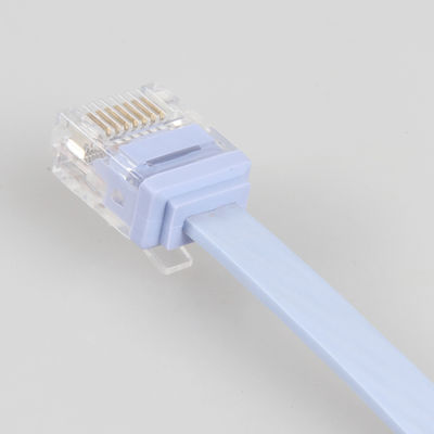 কম্পিউটারের জন্য UV প্রতিরোধী ফ্ল্যাট Cat6 ইথারনেট তারের আবহাওয়ারোধী