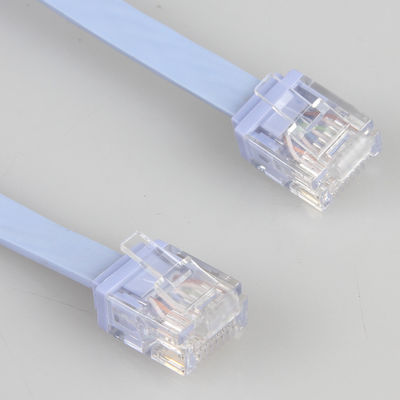 কম্পিউটারের জন্য UV প্রতিরোধী ফ্ল্যাট Cat6 ইথারনেট তারের আবহাওয়ারোধী