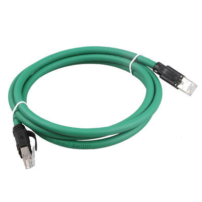 শিল্ড 26AWG Cat6 S FTP কেবল, বিসি কন্ডাক্টর ইথারনেট ইন্ডাস্ট্রিয়াল কেবল