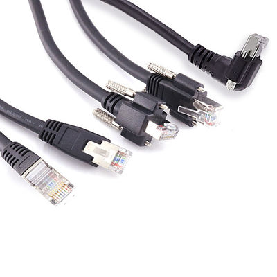 0.5-90m SFTP ইন্ডাস্ট্রিয়াল Cat5e কেবল Cat6A Cat7 নেটওয়ার্ক টেকসই