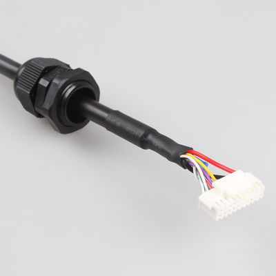 ODM স্থিতিশীল শিল্প তারের জোতা জলরোধী PHB 2x12 থেকে RJ45+ XH2.54