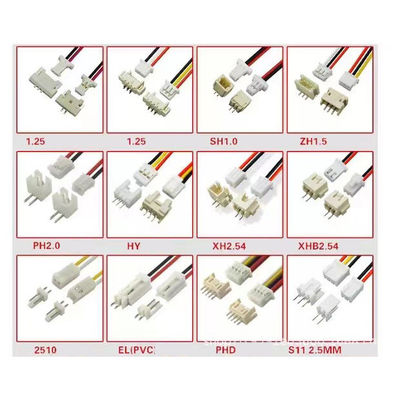 6Pin 8Pin 10Pin কাস্টম কেবল হারনেস, HRS JST বৈদ্যুতিক তারের জোতা