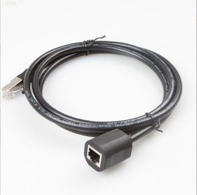 ব্যবহারিক FTP Cat6 প্যাচ কর্ড উচ্চ গতির RJ45 পুরুষ থেকে মহিলা এক্সটেনশন