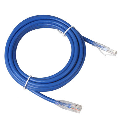 স্থিতিশীল ইথারনেট Cat6 প্যাচ কর্ড UPC উচ্চ গতির PVC LSZH জ্যাকেট
