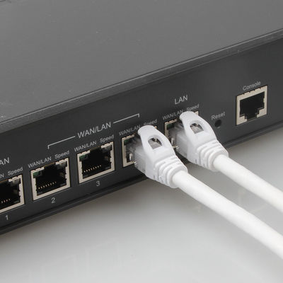 OEM Cat 6a Ethernet Lan Cables Copper 7/0.2 PVC/LSZH জ্যাকেট RJ45 কানেক্টর সহ