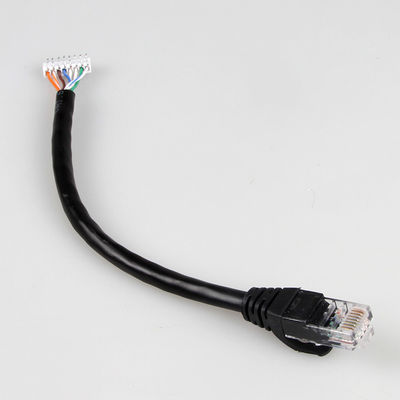 টেকসই AWG 22 ইথারনেট ক্যাট 5e কেবল, বেয়ার কপার JST RJ45 Cat5e কেবল