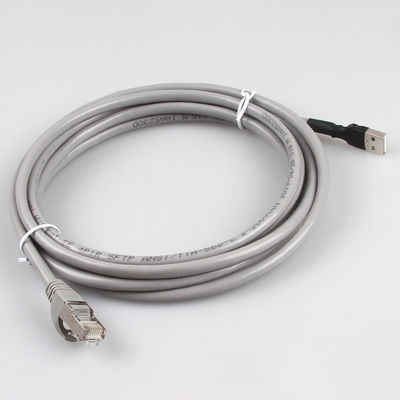 কম্পিউটার 8P8C RJ45 ইথারনেট কেবল, টেকসই USB থেকে RJ45 অ্যাডাপ্টার কেবল