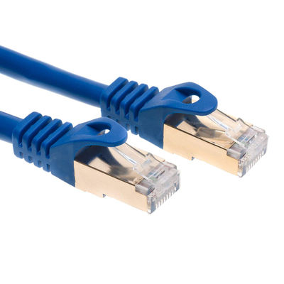ইনডোর আউটডোর Cat7 ল্যান কেবল 10M 20M 25M SFTP শিল্ড টেকসই