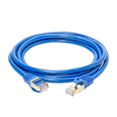 ইনডোর আউটডোর Cat7 ল্যান কেবল 10M 20M 25M SFTP শিল্ড টেকসই
