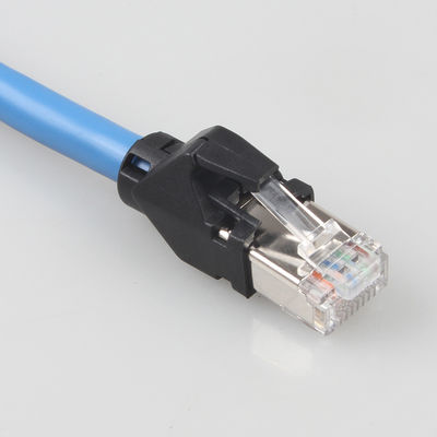 Cat6a S/FTP ইথারনেট কেবল 6 ফুট RJ45 নেটওয়ার্ক কর্ড প্যাচ ইন্ডাস্ট্রিয়াল ড্র্যাগ চেইন নেটওয়ার্ক কেবল