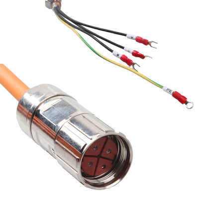 V90 6FX3002-5CL02 সার্ভো হার্নেসিং অনুযায়ী ক্যাবল 4 পিন ফিক্সড ইনস্টলেশন